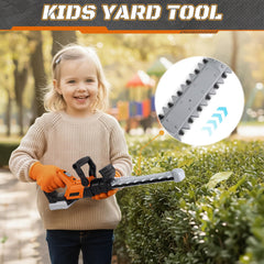 Vanplay realistic lights and sounds enhance authentic pretend yard work.