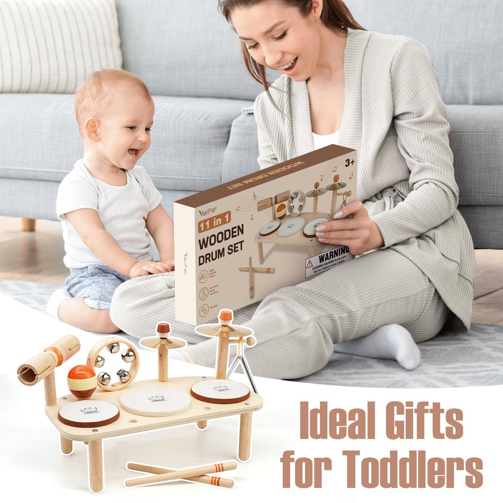Vanplay safe-edged wooden instruments for worry-free musical exploration.