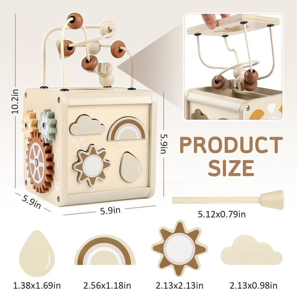 Vanplay wooden top detachable for versatile on-the-go play sessions