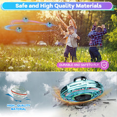 Vantexi 360 spin drone uses gyroscope for balanced flights