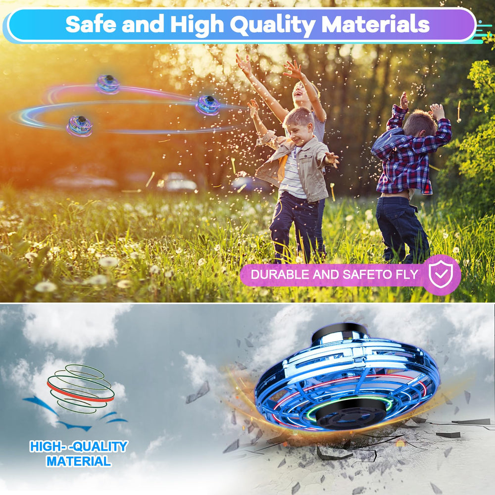 Vantexi drone kids blue ABS body—durable for play.