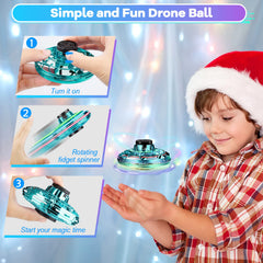 Vantexi hand-controlled drone launched by throw for quick play
