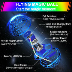 Vantexi Flying Orb Ball used indoors and outdoors for versatile play
