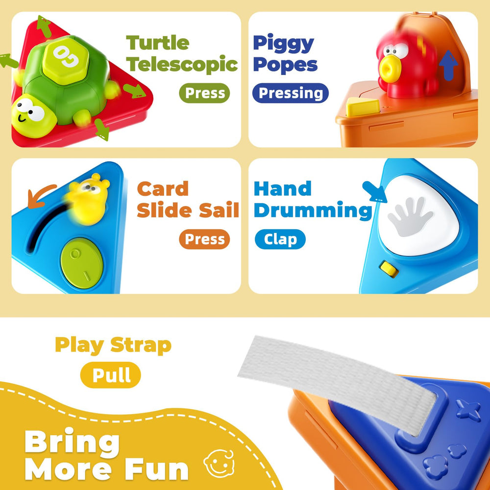 Vanvimen 20-in-1 Busy Board cube key pairing supports hand-eye coordination