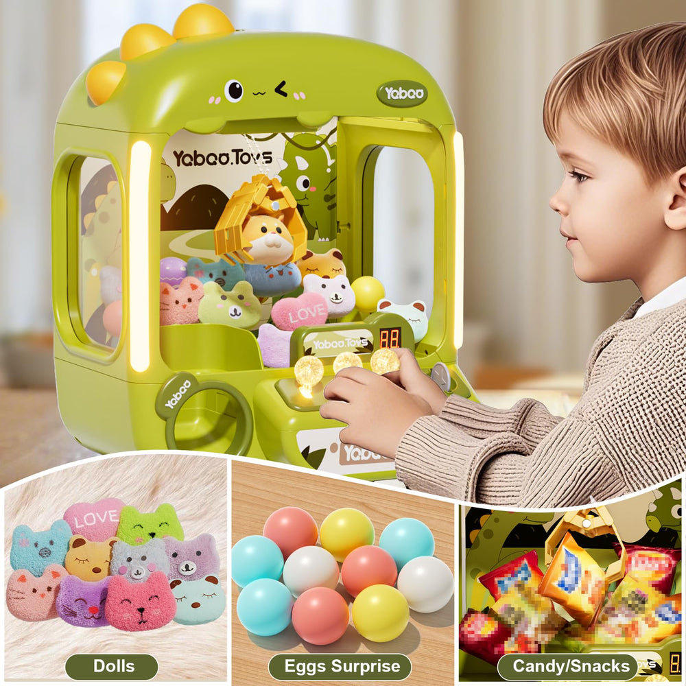 Vanvimen arcade style claw machine lights image emphasizes vibrant play atmosphere