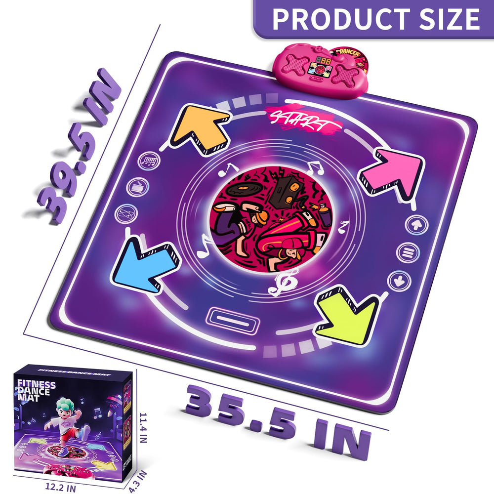 Vanvimen dance mat made with BPA-free materials for safe play.