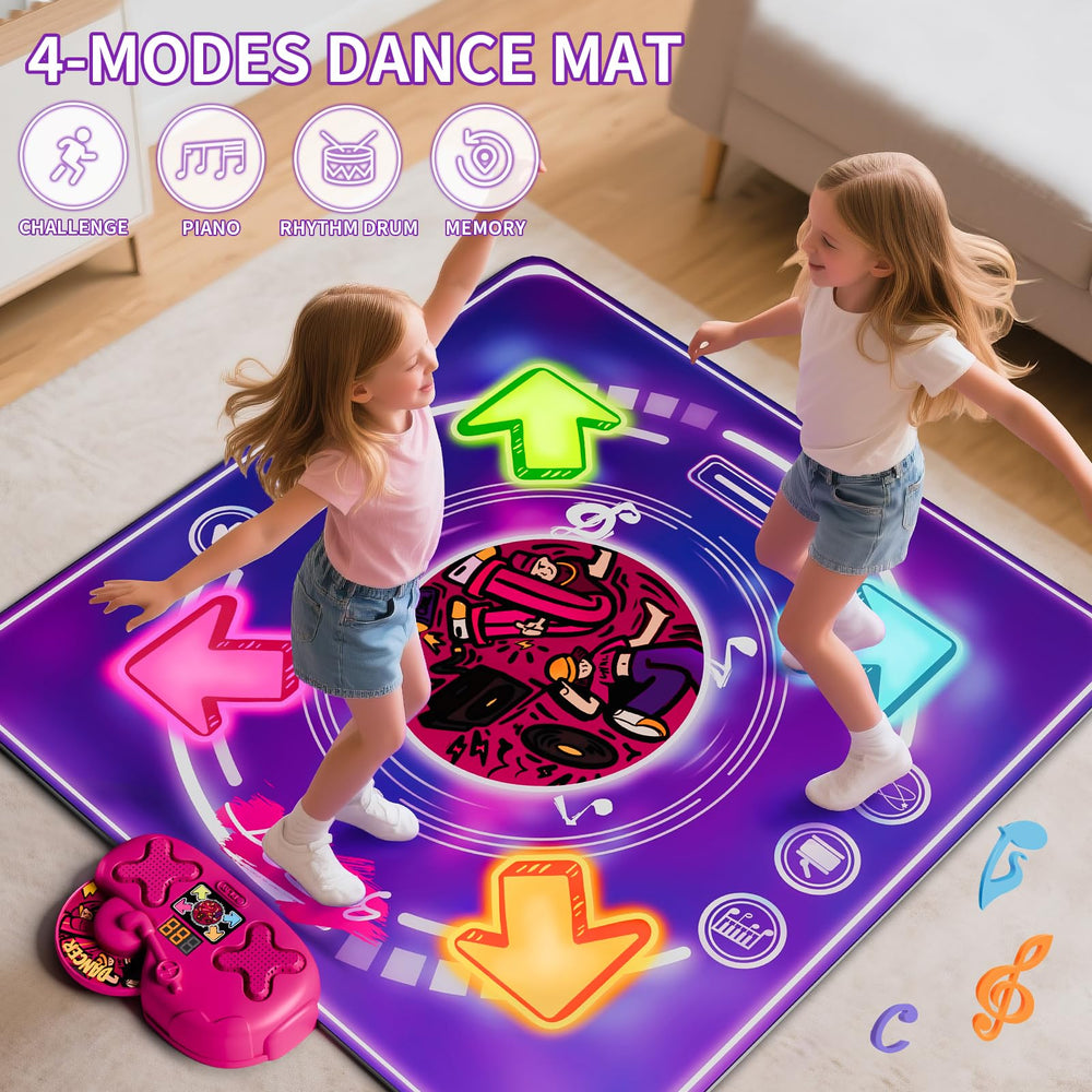 Vanvimen 40 inch dance mat offering ample space for big movements.