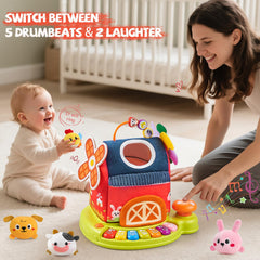 Vanvimen LED mode display shines bright colors during play sessions.