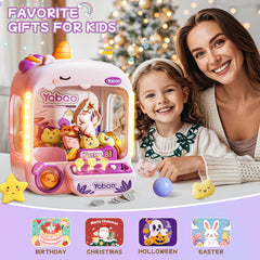 Vanvimen Unicorns Claw Machine backgrounds for festive party setup
