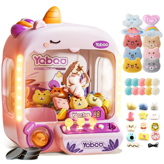 Vanvimen Unicorns Claw Machine front view inviting kids to arcade play
