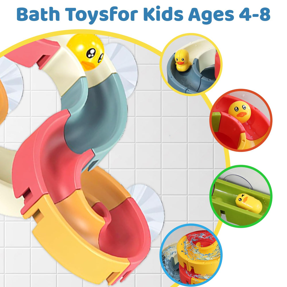Vaofrean suction cups secure bath track for easy setup