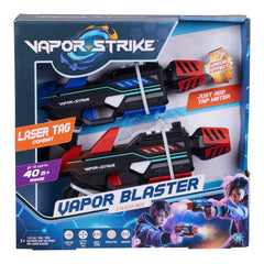 Vapor Strike Vapor Blaster 2P Pack—hero blaster with bright lights for dynamic play.