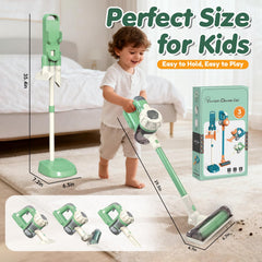 VARANO tools and nozzles set for versatile pretend cleaning play