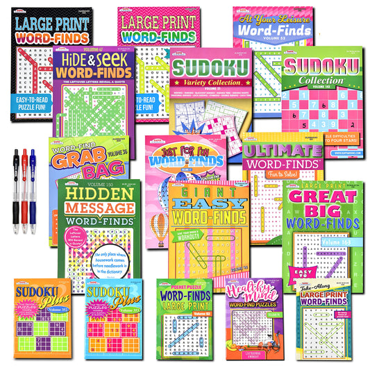 Variety Savings Sudoku Collection 8x10 cover offers engaging brain challenges.