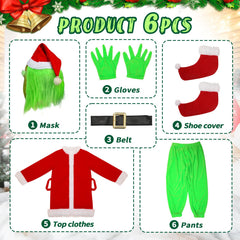 Varuotu kids green monster costume pants for cozy, fun wear