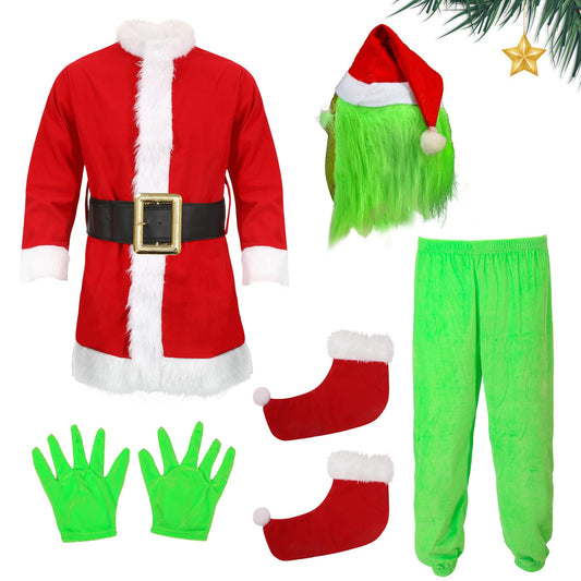 Varuotu kids green monster costume top for a playful holiday look