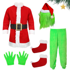 Varuotu kids green monster costume top for a playful holiday look