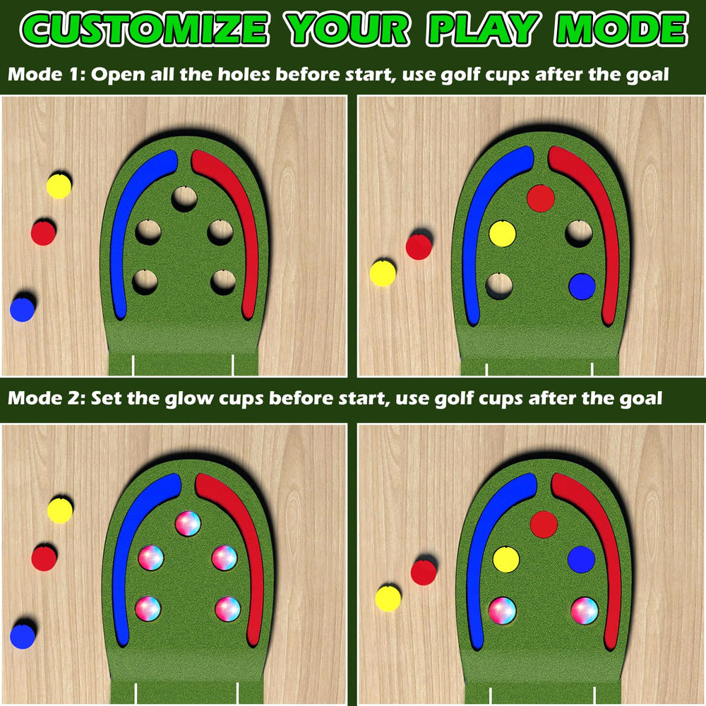 VATOS easy four-step setup helps quick play setup.