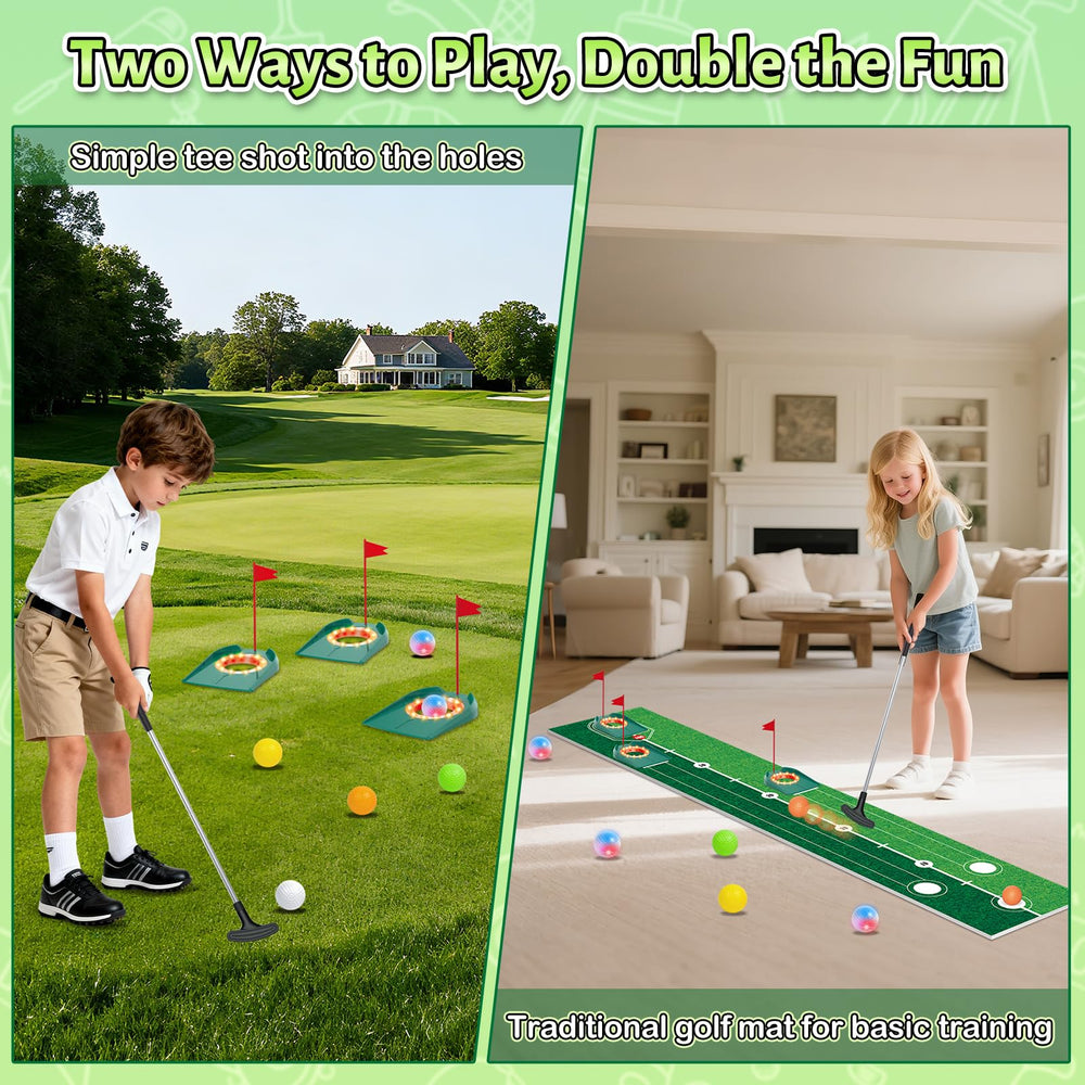 VATOS glow balls pack helps kids see ball paths after dark.
