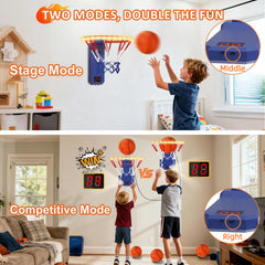 VATOS heavy-duty suction cups secure the hoop on smooth surfaces.