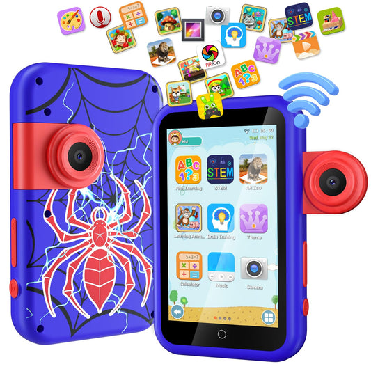 VATOS Kids Smart Phone Spider front view shows friendly design and large screen