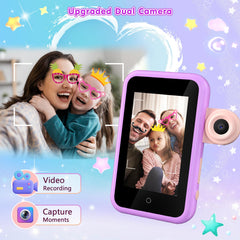 VATOS Mermaid Phone back pattern sparks imaginative play for kids