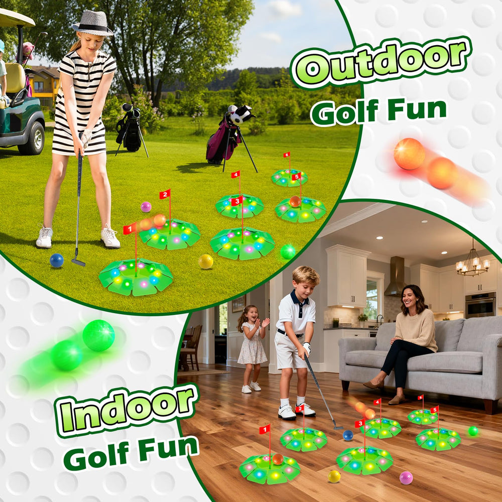 VATOS mini golf course setup lets you customize layouts
