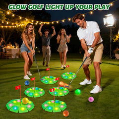 VATOS night golf practice on carpet or lawn anywhere