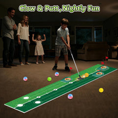 VATOS portable golf mat keeps play sessions organized and easy to transport.