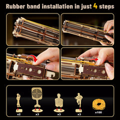 VATOS puzzle kit tools included to simplify the build process.