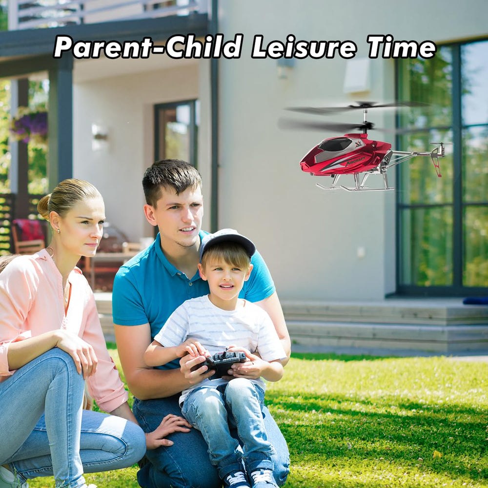 VATOS RC Helicopter demonstrates altitude hold for stable hovering.