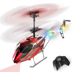 VATOS RC Helicopter in action with one-key takeoff for easy indoor flight.