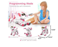 VATOS robot dog toy family playtime inspires imaginative interaction and smiles.