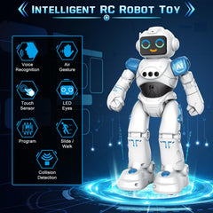 VATOS robot toy with gesture sensing for intuitive control and creative play sessions