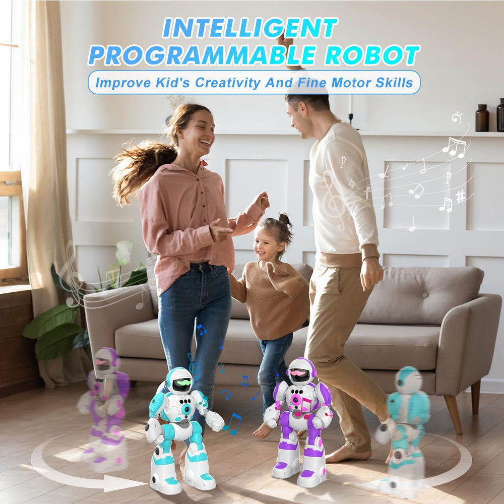 VATOS robot toy voice changer demonstrates creative storytelling