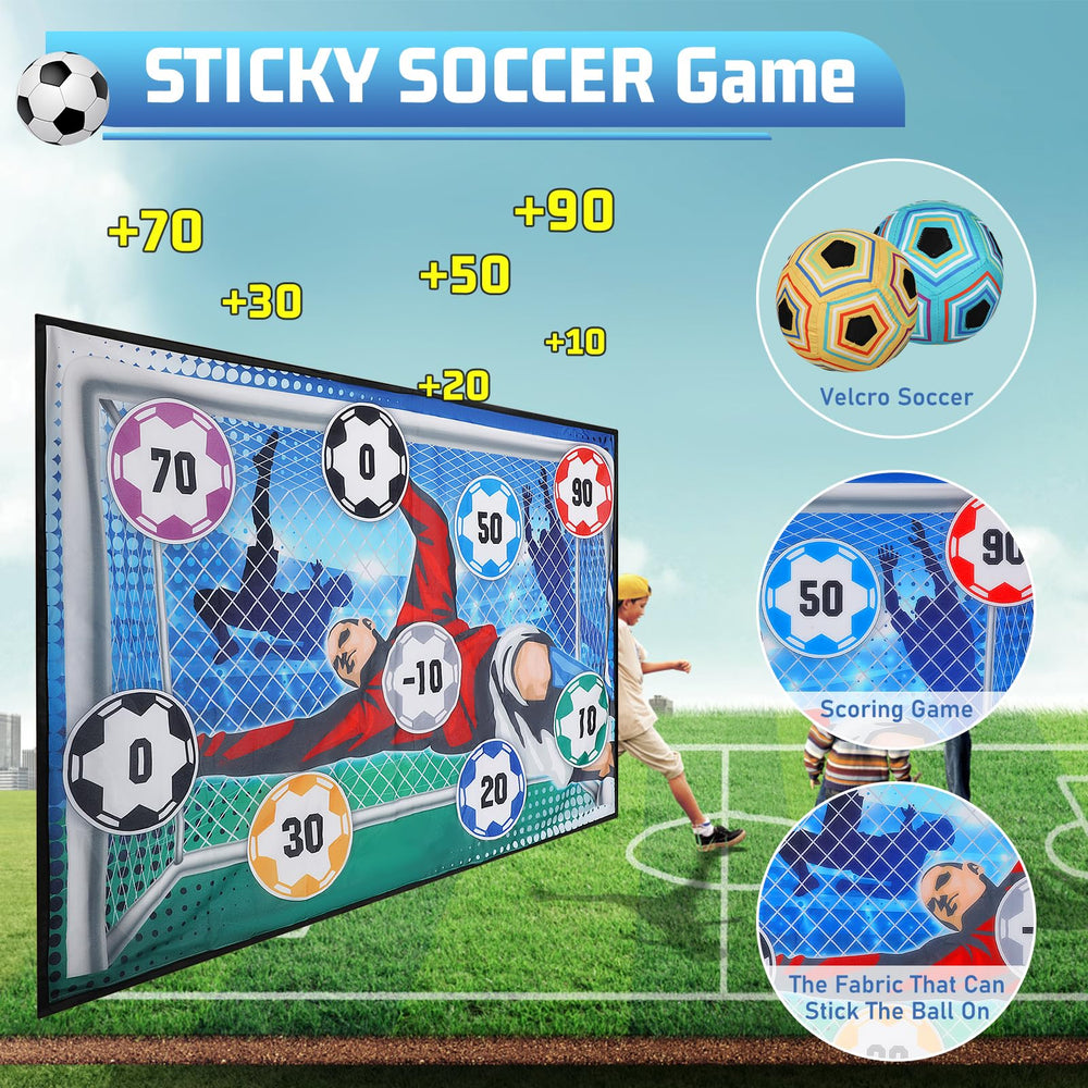 Two soft VATOS soccer balls provide cushioned play