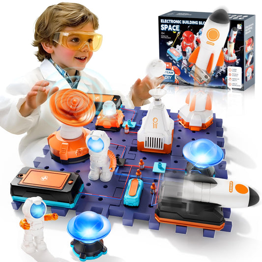 VATOS Space Science Circuit Kit rocket launcher for hands-on STEM exploration and imagination.
