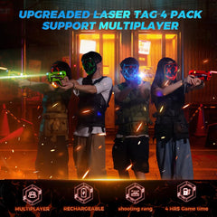 VATOS four-player battle setup for indoor or outdoor games.