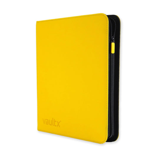 Vault X yellow binder cover shows premium Exo-Tec durability for long-term protection