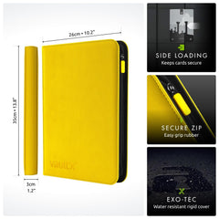Vault X 9-pocket page layout highlights high-capacity storage