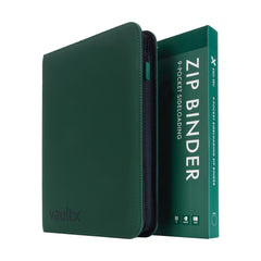 Vault X 9-pocket pages showing organized card storage for collectors and players