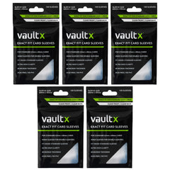 Vault X Exact Fit inner sleeves protect standard 63x88mm cards with precision.