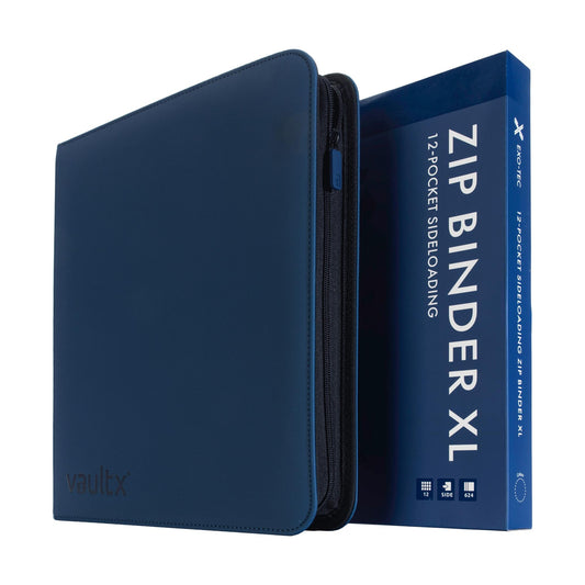 Vault X Exo-Tec blue cover showing rugged durability and water resistance.