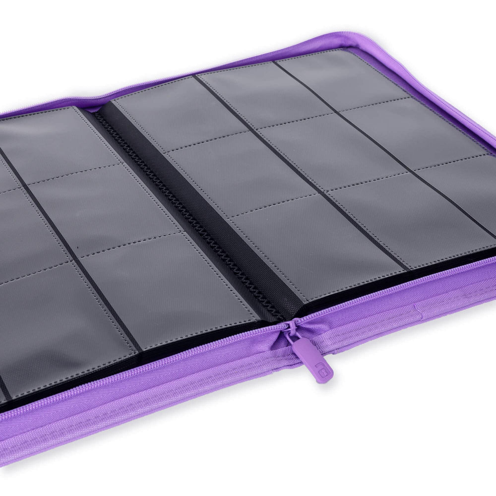 Vault X Exo Tec Zip Binder water-resistant exterior protects collections in storage