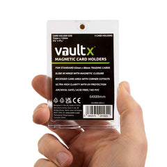 Vault X secure magnetic closure provides reliable sealing.