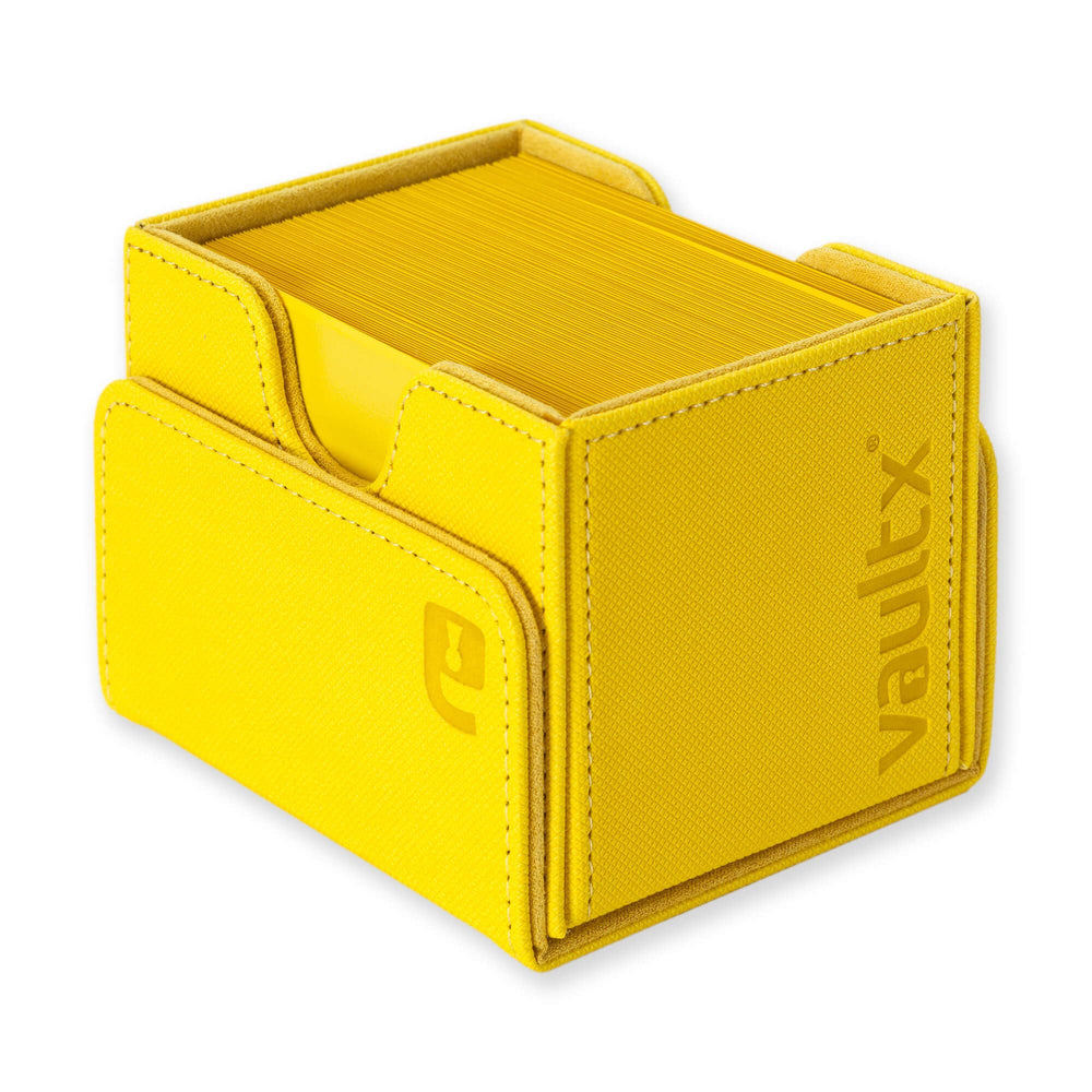 Vault X microfiber lining protects cards from scratches during handling
