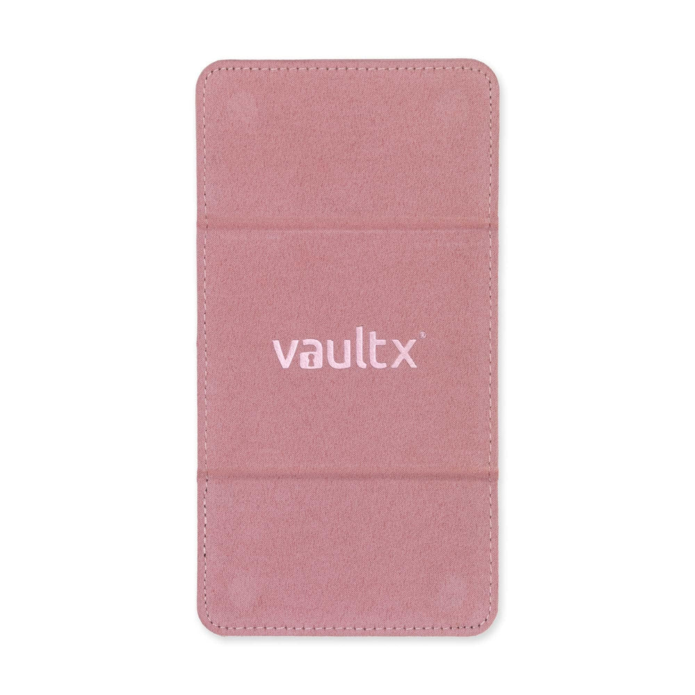 Vault X pink deck box compatible with Vault X Gamebox sizes for easy organization.
