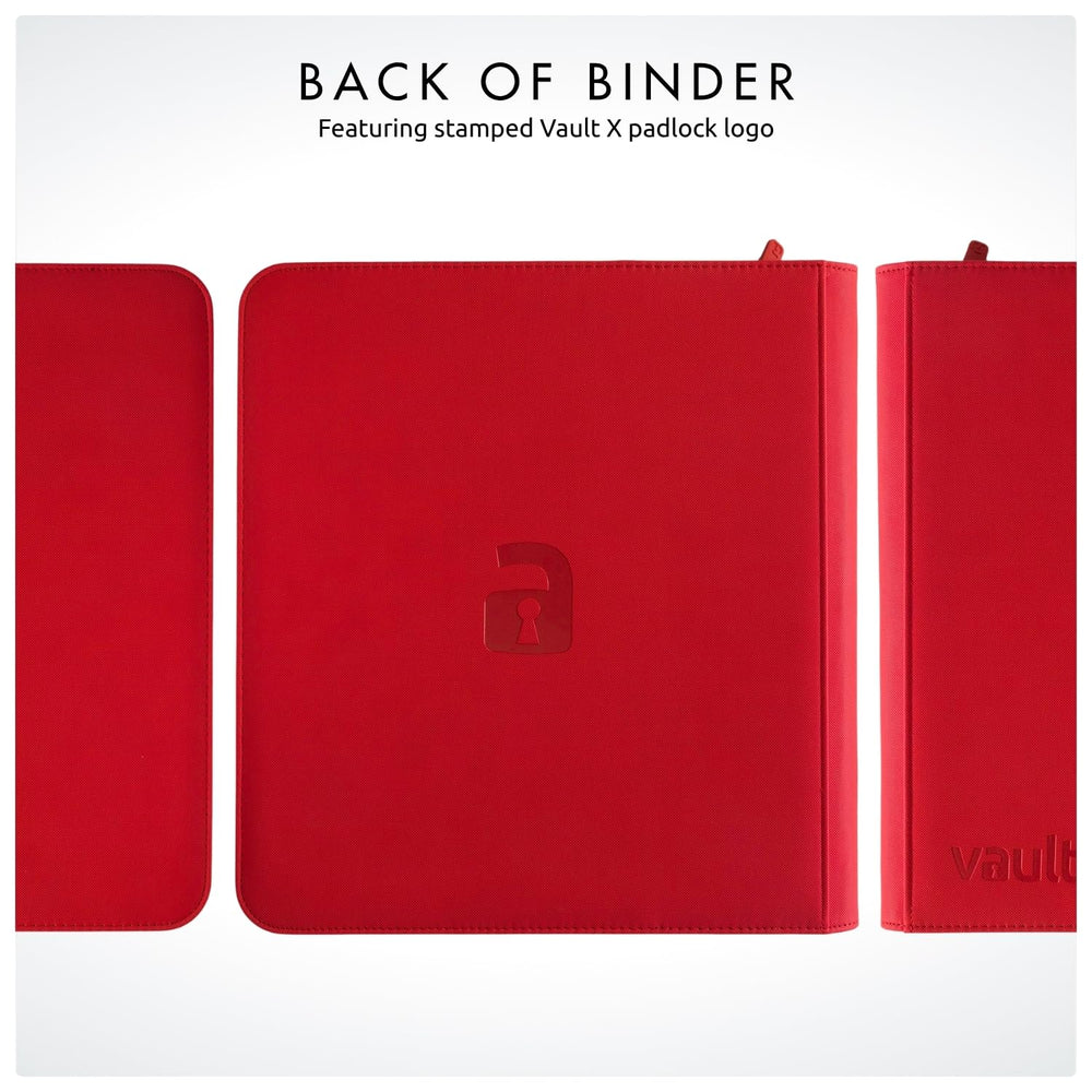 Vault X size specs with 33cm x 35cm frame and sleeve compatibility.