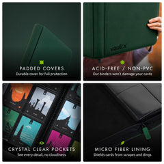 Vault X compatible with single and double-sleeved cards for flexibility