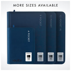Vault X travel-friendly blue design supports on-the-go storage.